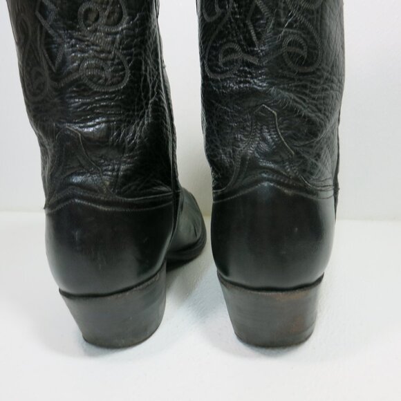 Lucchese Leather Cowboy Boots Western Footwear Men\'s Dress Shoes 9.5 E main image 4